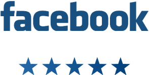 Facebook five stars logo